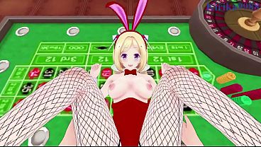Aki Rosenthal (Bunny Babe) And Usada Pekora (Bunny Doll) Intense Sex. - Hololive VTuber POV Hentai
