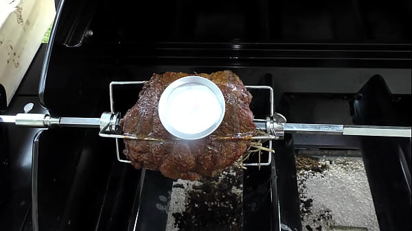 NZ STEPMOM Slut Gets BBQ Temperature Thermometer In Her Openings After Her Dom Checks The Food