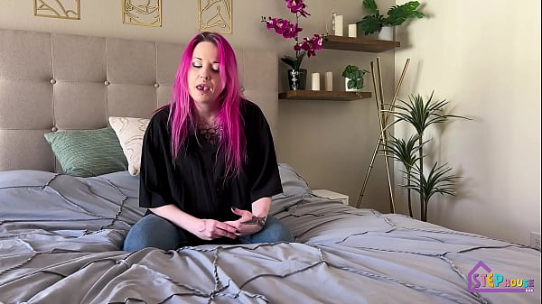 Alternative Stepmother Torments Her Bad Stepson With A JOI