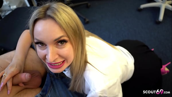 Boy Films A 3some With The German Instructor In The Classroom With His Iphone