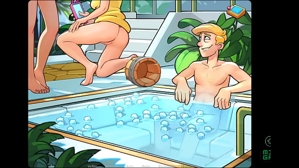 Space Rescue Ep 19 - Nem Nos Melhores Sonhos Ele Se Imaginou Com Duas Minas Peladas Na Hidro