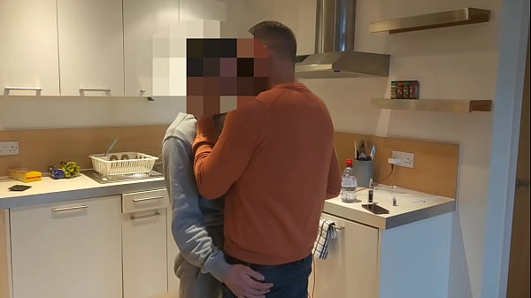 Str8 Tradie Wank, Sits On Daddys Lick