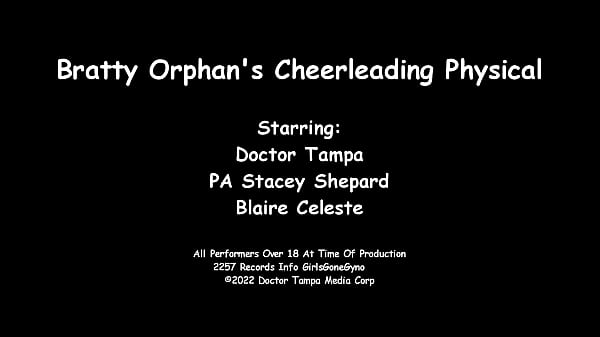 Bratty Orphan Blaire Celeste Gets Mandatory Sports Physical For Cheerleading By Doctor Tampa & Medic Stacy Shepard Who Have Alternative Plans For Blaire @GirlsGoneGyno Reup