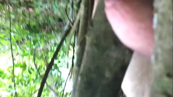 Stroking In Woods21