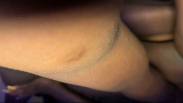 Hot Ravishing Tiny Black Stepgirl Taking Enormous Long Cock And Creaming On My Prick
