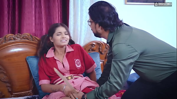 Desi Sexy And Hot School Chick Explicit Butt Fucking With Her Lecturer ( Hindi Audio )