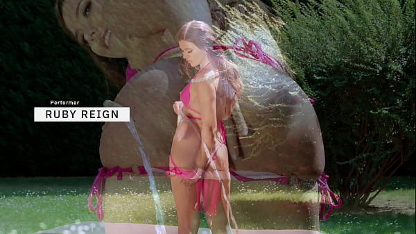 Ruby Reign Flaunts Off Her Wet Creampie