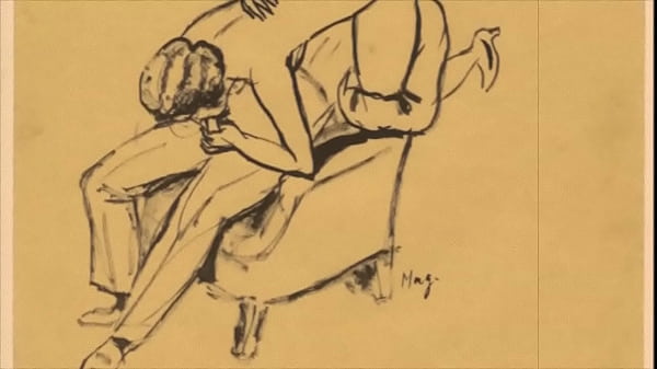 Vintage Steamy Drawings