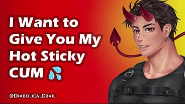 I Crave To Grant You My Sexy Slimy Spunk And Drench Your Twat || Male Moaning, Nasty Whispers And Climax || Diabolical D3vil
