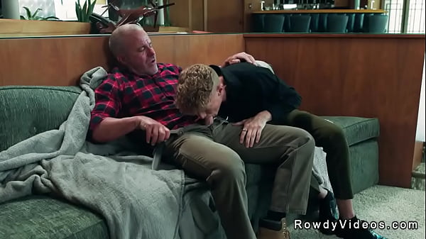 Old Vs Fresh Gay Family Prohibited Blowjob And Backdoor Sex