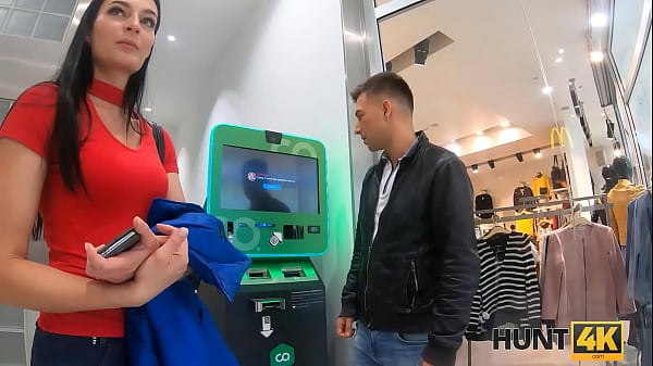 HUNT4K. ATM Doesnt Handle And It Means Hottie Will Milk A Boner