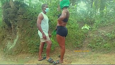 Fantastic Raw Missionary Sex With Lagos Sizzling Honey In The Bush