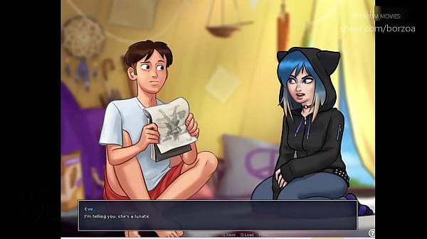 Truly Shy Emo Hottie Flaunt Me Her Cute Knockers Very First Time Since She Was Tiny Honey. (Summertime Saga - Eve - Par 1, The Emo)