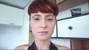 Stunning Non-binary Brazilian, Hlohan Shocked & Hammerred By 3 Massive Dicks (DAP, Ass Play, Interracial, 3on1, ATM, BBC) OB627