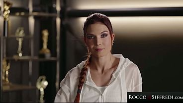ROCCO SIFFREDI - Sweaty Gym Cheeks Slamming With Peachlollypop & Tatted Stranger