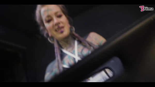 Tatted Cutie Atm Overload With METAL Toy - PROLAPSE, Open, ASS PLAY, ATM - Split Tounge, Goth, Punk, Alt Porn - ZF015