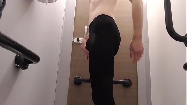 Late Night Airfucking In An 24hr Store Toilet