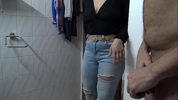 My Step Mama Sees Me Masturbating And Couldn't Resist Milking My Thick Shaft !!!