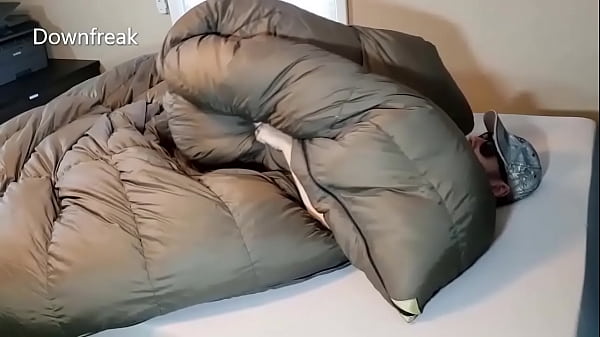 Puffy Obsession Down Comforter Grinding Compilation #2 Lots Of Jizz