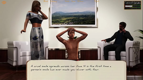 Bound To College #06 - Subdued By Headmaster And His Wifey