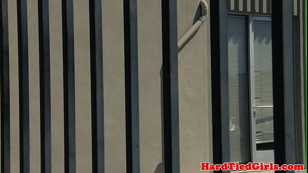 Controlled Sub Butt Sex Whipped With Dildo