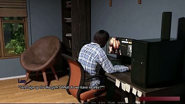 How To Lose Ones Virginity 4 Monica Attempts To Tantalize Leo Mind Reading Twist Visual Novel Gameplay