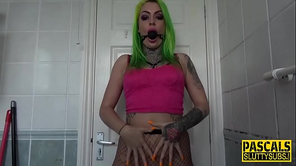 Gagged Bdsm Nympho Analized