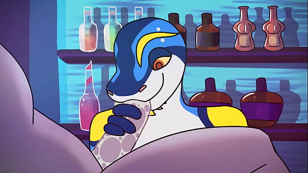 Frog Lizard Furry Smashed On Bar Counter
