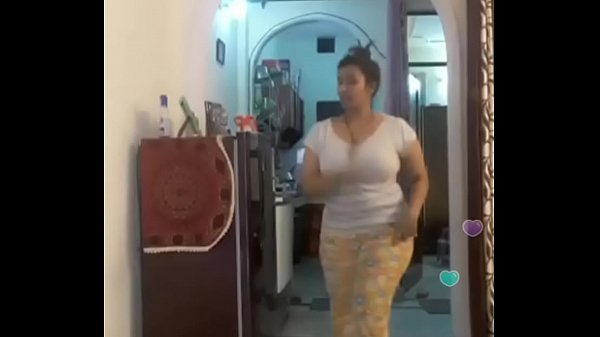 Blazing Desi Indian Bhabi Shimmying Her Sexi Cheeks &melons On Bigo Live...2