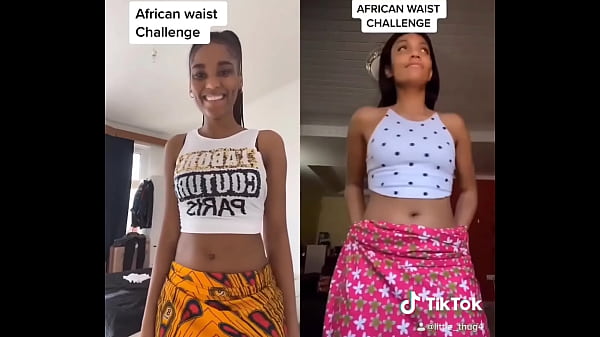 Sensual African Midriff Challenge