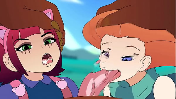 Annie And Zoe Sucking Tibbers Shaft League Of Legends