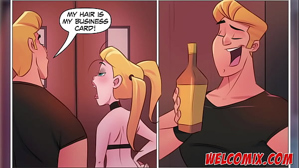 Fucking Two Vixens In The Elevator - The Pervert Comics Porn