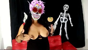 LA CATRINA Lustful Screwing Her Dripping Cunt With A Dildo Until She Has Gushing Orgasms. (Multi-orgasm DRENCH)