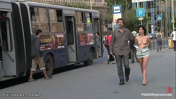 Euro Honey Massive Shaft Fucked In Public