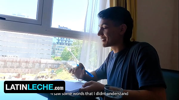 Felipe Hires Julian For Private English Lessons But Instead He Learns How To Slurp Dick
