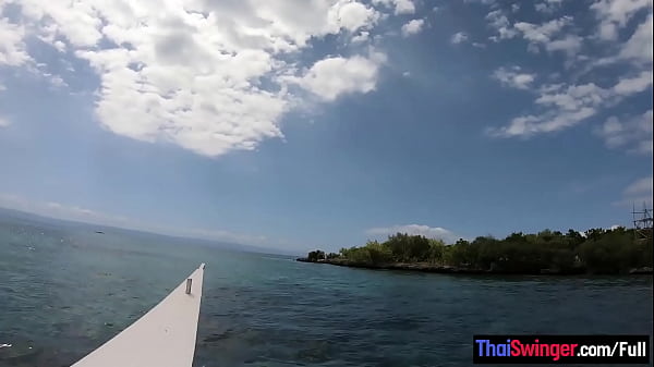 Thai Candid Sweetheart Lustful Sex On A Deserted Island In The Middle Of The Ocean