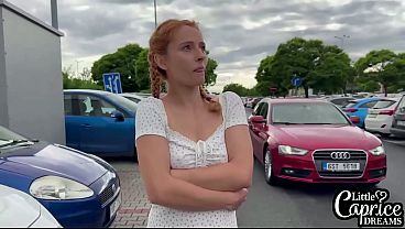 LITTLECAPRICEDREAMS Little Auburn-haired Lucianna Gets Screwed Outdoors After Street Hookup