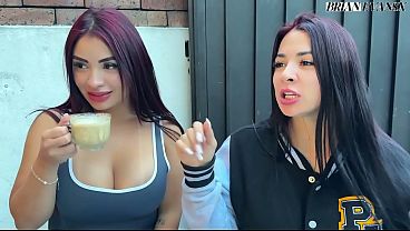 QUAD SCENE With My Honey And Her Scorching STEPSISTER - Silvana Lee With Alejandra Palacios & Brian Evansx