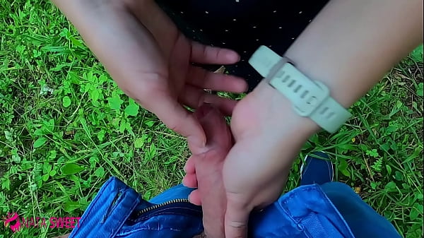 Schoolgirl Babe Works Off And Gobbles Pole To Classmate In A Public Park - POV - Nata Adorable