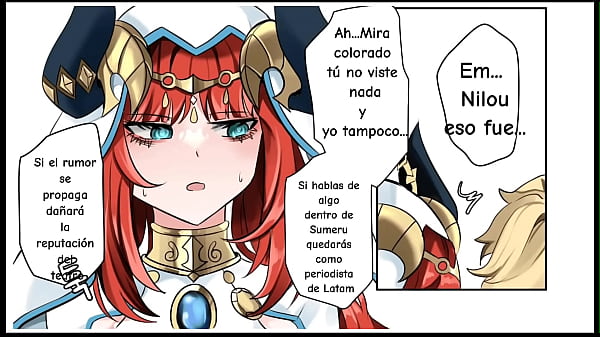 ( 18) Una Flor Que Florece En El Humo Genshin Impact CómicDub Español. (Sin Censura)