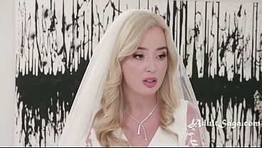 Bride Tries Best Mans Sex Swing Gift In Wedding Gown