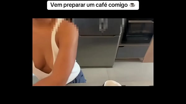 Come Prepare A Coffee With Me ️Vem Preparar Um Café Comigo#brazilian #housewife #tempting #LUNA #coffee #cafe #steamy #Go...