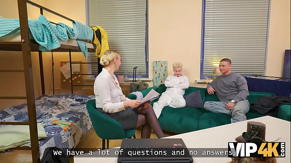 VIP4K. MILF Instructor Plays A Game With 2 Pupils