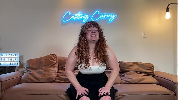 Casting Thick: Busty Red Head Caretaker Tries Out For Porn