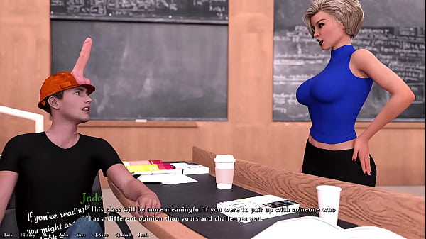 Being A DIK #33 - Hot Curvy Psychology Tutor Delivers Me A Blazing Feet Play In Class And Switches To Hj When One Of Her Feminist Freshmen Comes To Ask A Question While I Jizz