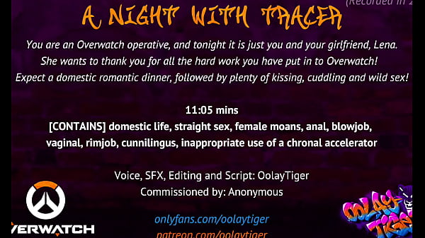 [OVERWATCH] A Night With Tracer| Sultry Audio Play By Oolay-Tiger