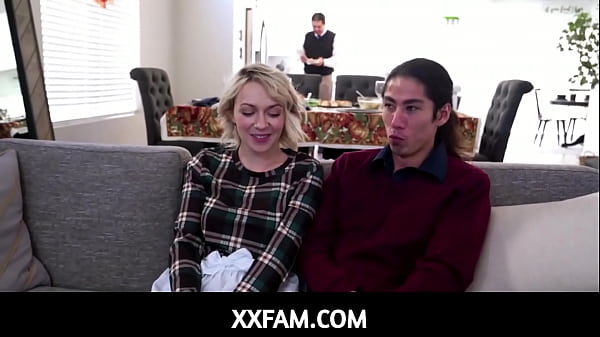 XXFam - Barely-legal Stepsibling And Stepbrother Nail On Thanksgiving Per Dad's Request - Ava Sinclaire, David Lee