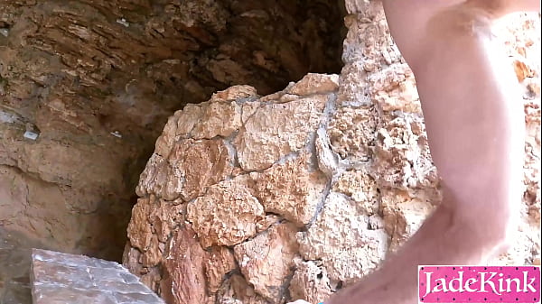 Aroused Charming Girlfriend Slurping Shaft Inside Public Sauna