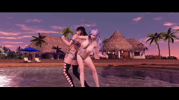 DOAXVV Butt Battle - Fiona Works The Unclothed Buff