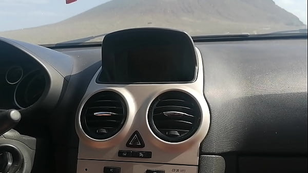 Honey Nurses Rod In Car And Gulps Cream